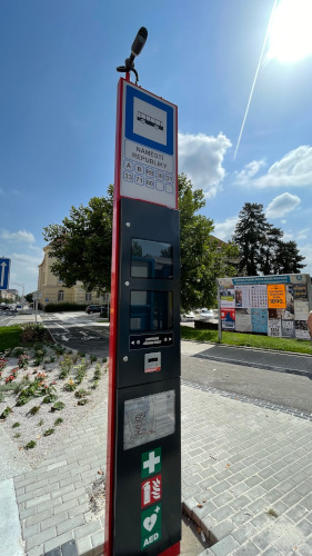 autobusová zastávka Mladá Boleslav